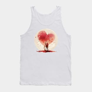 Discover True Romance: Art, Creativity and Connections for Valentine's Day and Lovers' Day Tank Top